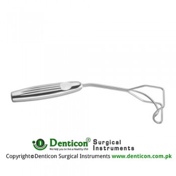 Cooley Retractor Left Stainless Steel, 27 cm - 10 3/4" Blade Size 30 x 48 mm